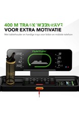 Tunturi Tunturi Cardio Fit T50 Loopband - Hardloopband met bluetooth - Wandelband - 44 programma's - Inklapbaar - Walking pad - Compact - 0,8 tot 16,0 km/u