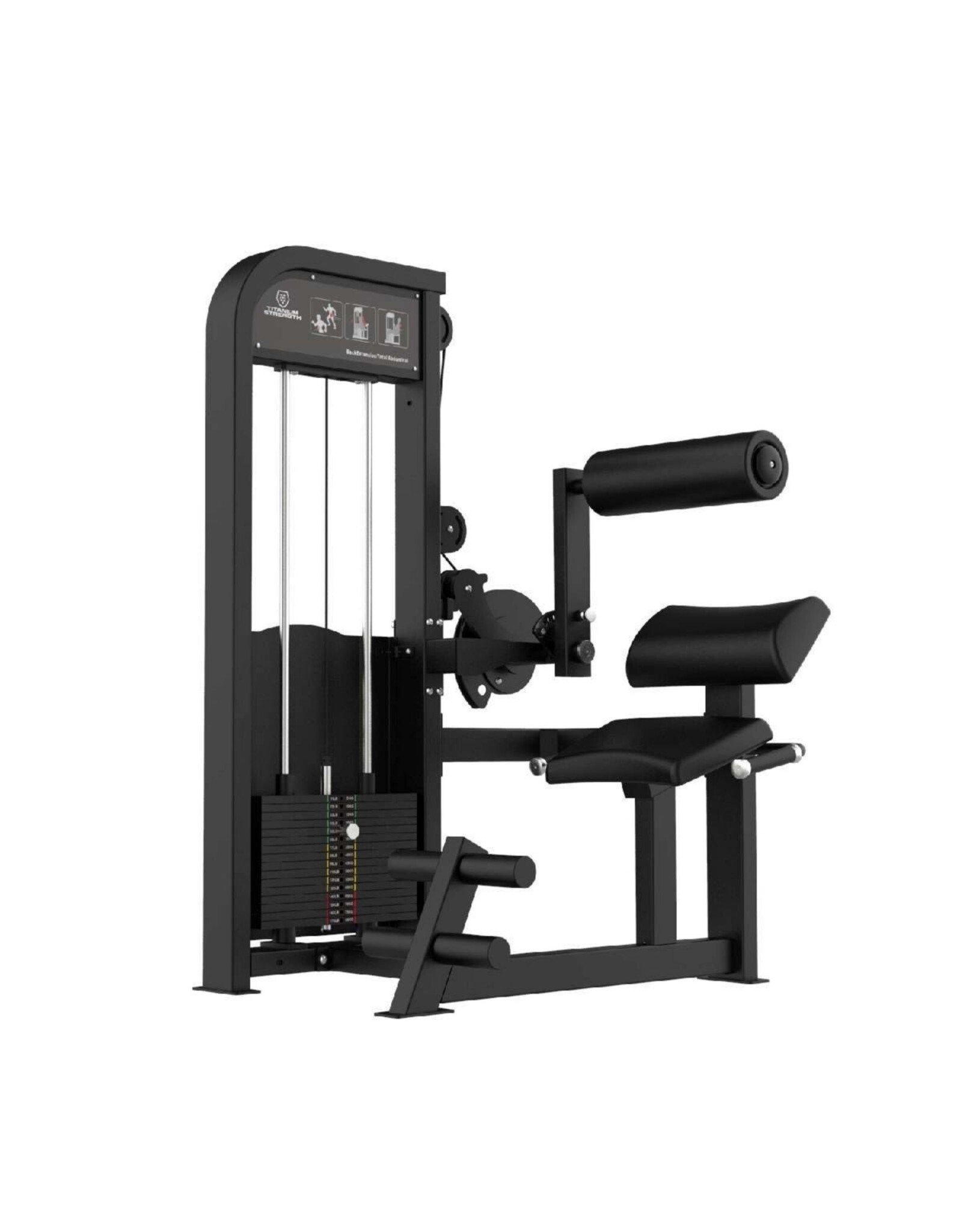 Titanium Strength Elite Series | Pin Loaded | Dual Abdominal and Back Extension