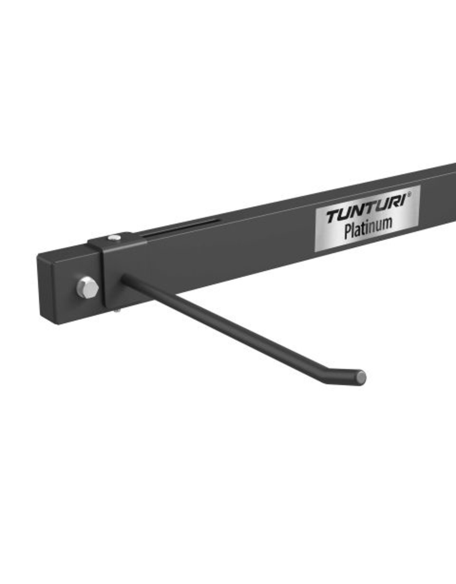 Tunturi Tunturi Platinum fitnessmat ophangrek - Wandrek - Eenvoudige montage - 65 x 29 x 5 cm - Zwart