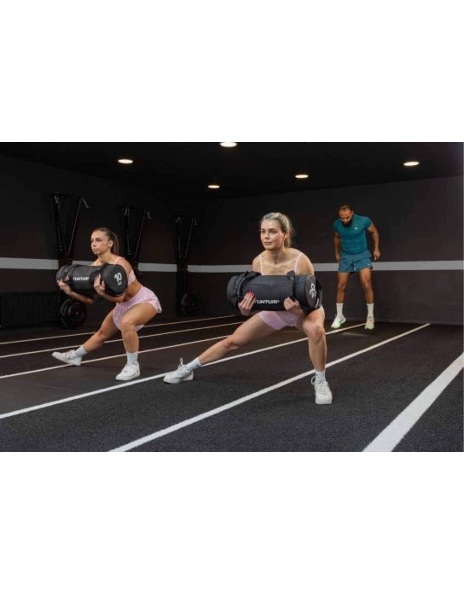 Tunturi Tunturi Platinum Strength Bag - 20kg - Sandbag - Zwart - Incl. gratis fitness app