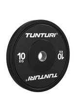 Tunturi Tunturi Platinum bumperplates - Halter gewichten - Halterschijven - 1x 10kg - Zwart