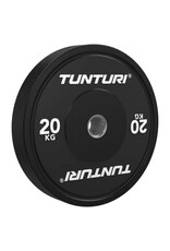 Tunturi Tunturi Platinum bumperplates - Halter gewichten - Halterschijven - 1x 20kg - Zwart