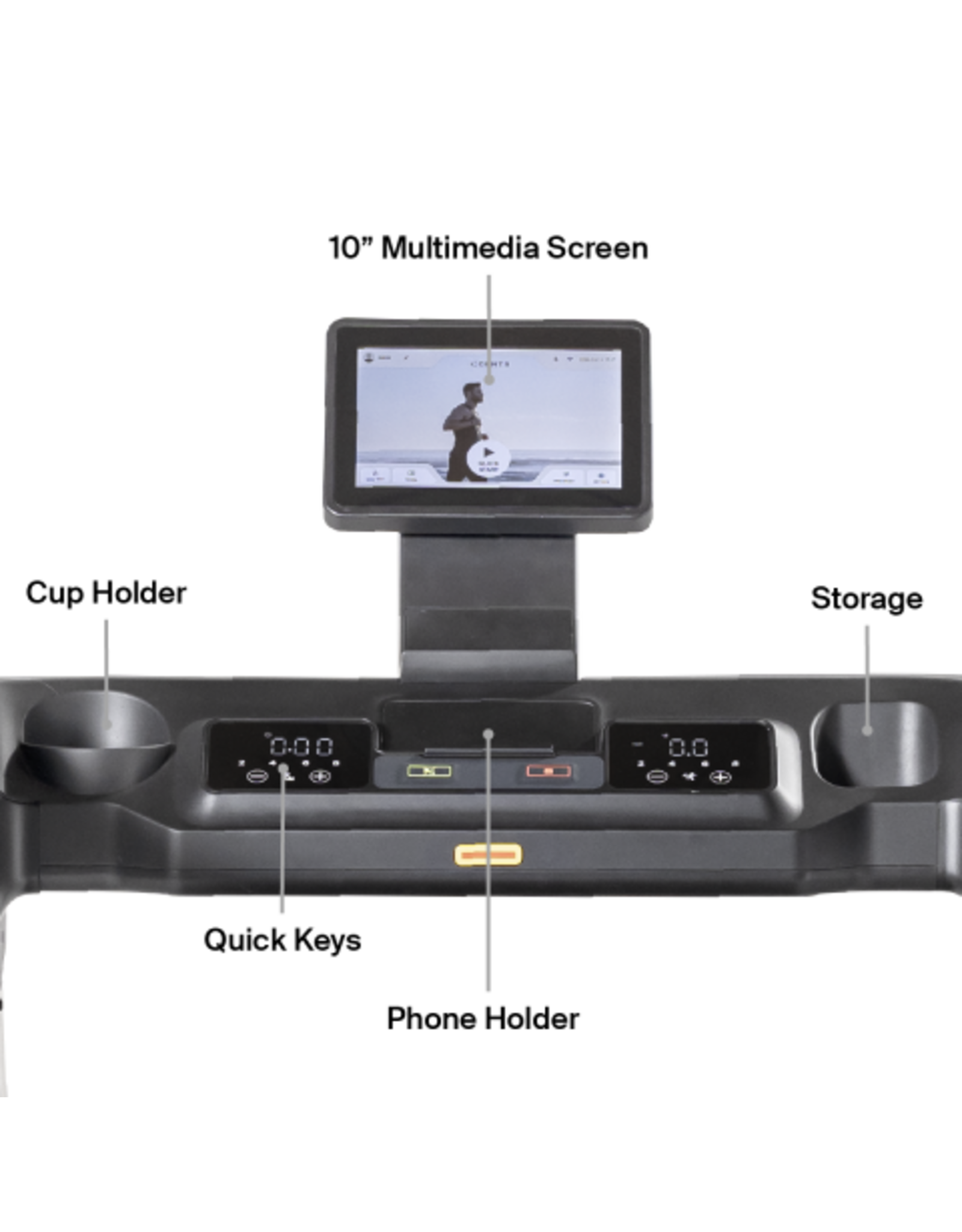 Inspire Inspire Series T4S Loopband - Inklapbaar - met 10 inch touchscreen