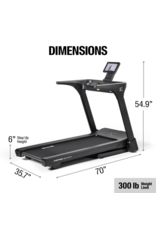 Inspire Inspire Series T4S Loopband - Inklapbaar - met 10 inch touchscreen
