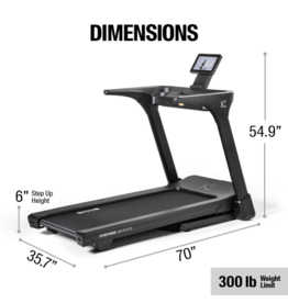Inspire Inspire Series T4S Loopband - Inklapbaar - met 10 inch touchscreen