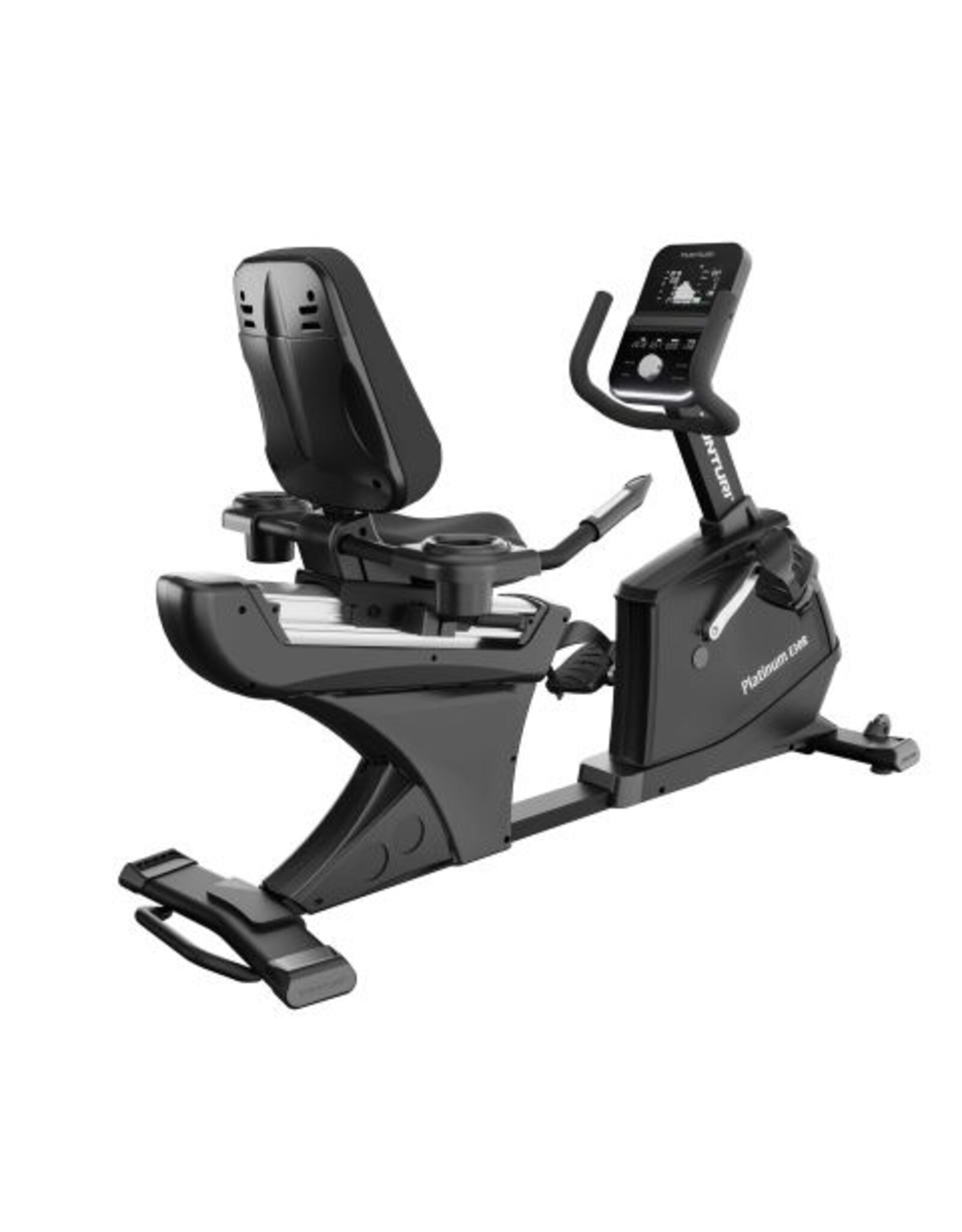 Tunturi Tunturi Signature E30-R Ligfiets - Fitness fiets met lage instap - Ergonomisch verstelbaar - Met transportwielen - Zwart