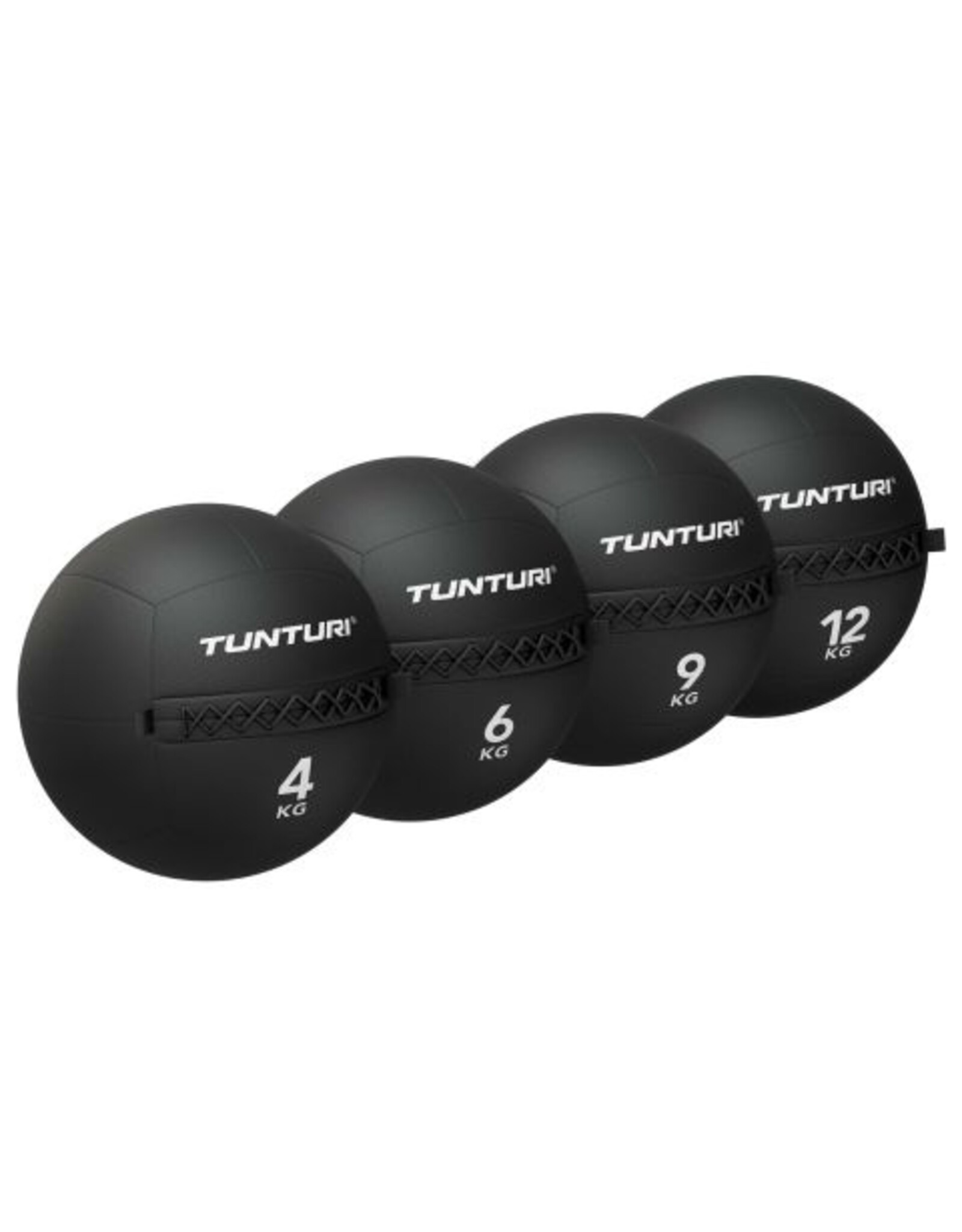 Tunturi Tunturi Platinum Wall Ball - 9kg - Zwart - Incl. gratis fitness app