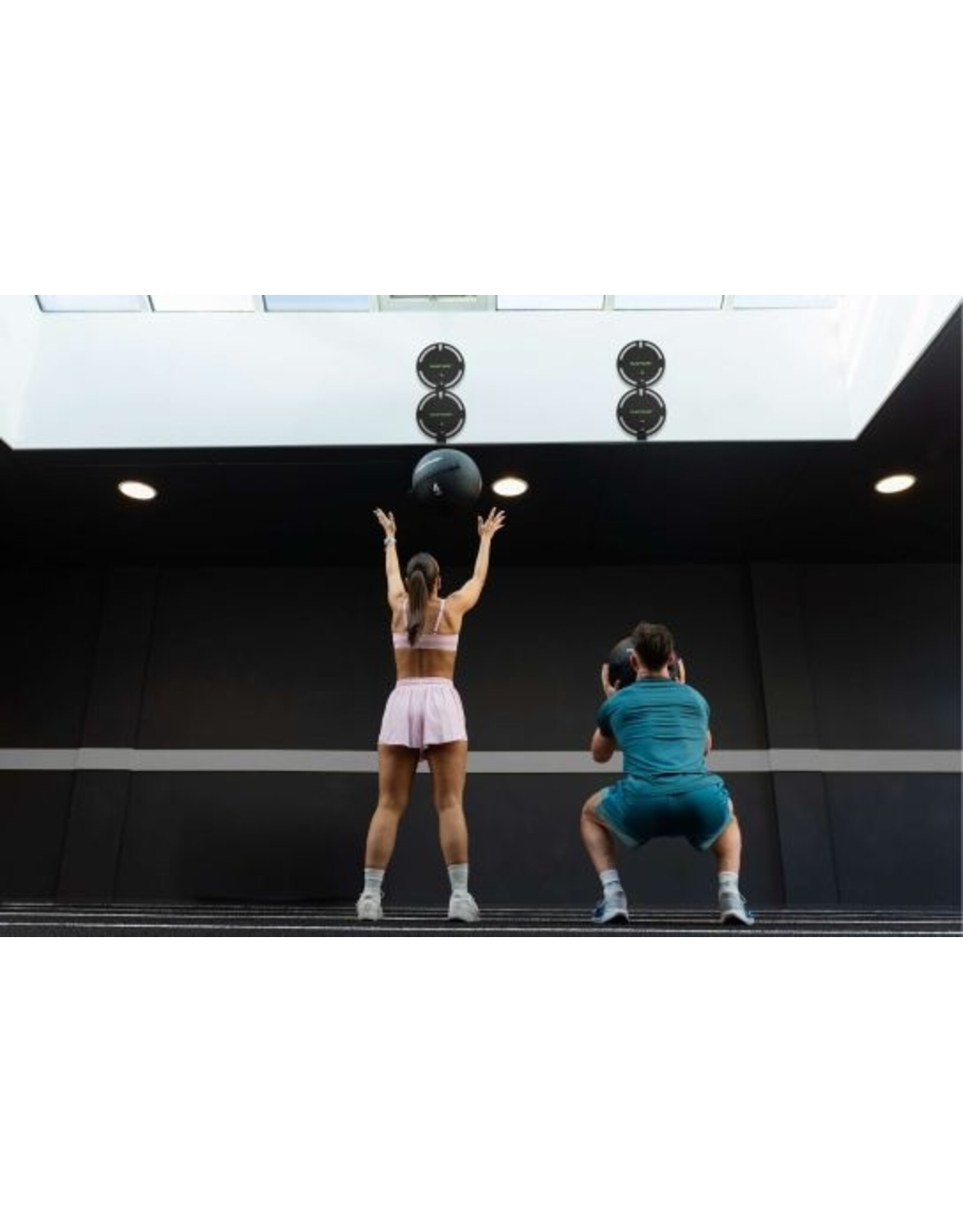 Tunturi Tunturi Platinum Wall Ball - 9kg - Zwart - Incl. gratis fitness app
