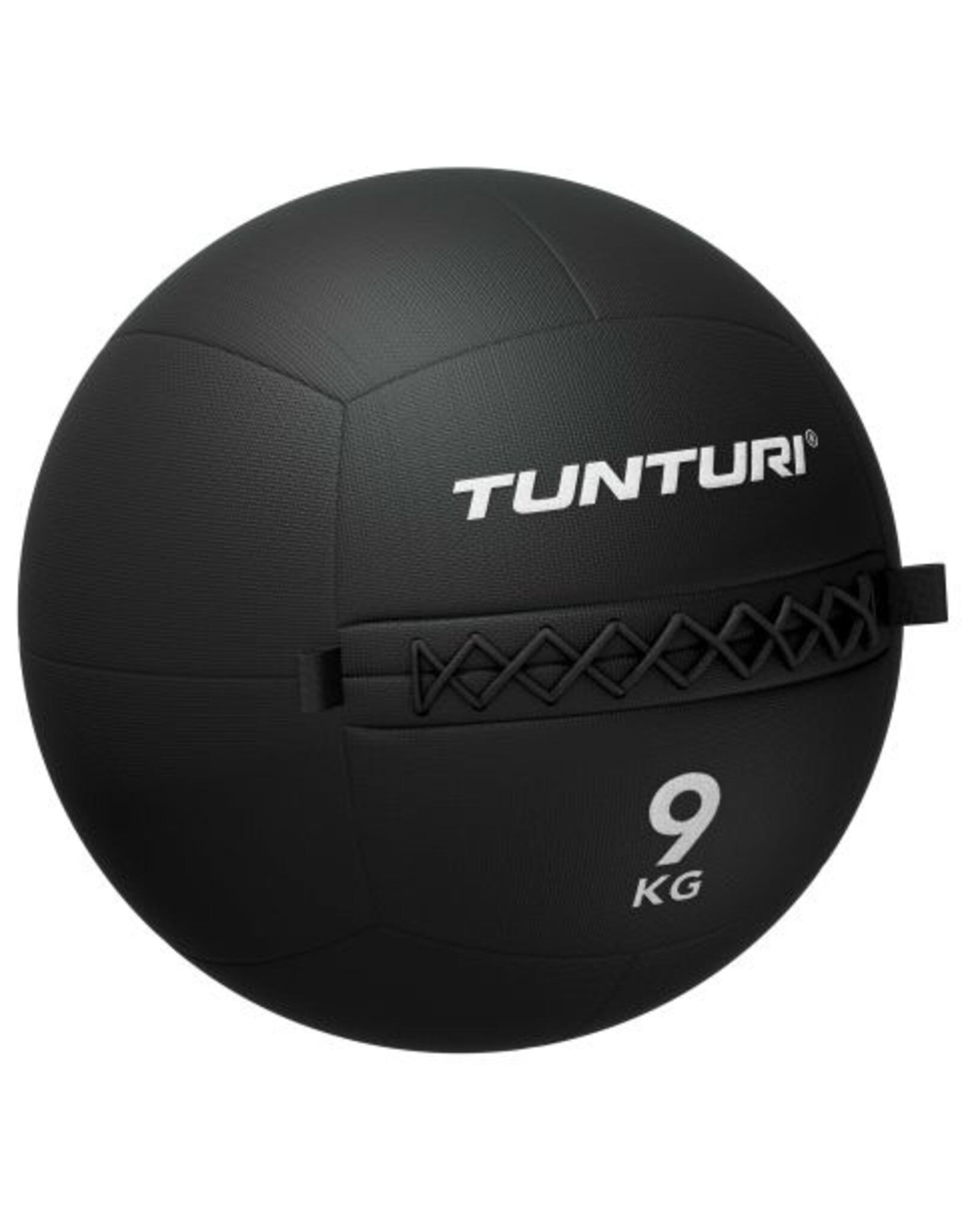 Tunturi Tunturi Platinum Wall Ball - 9kg - Zwart - Incl. gratis fitness app