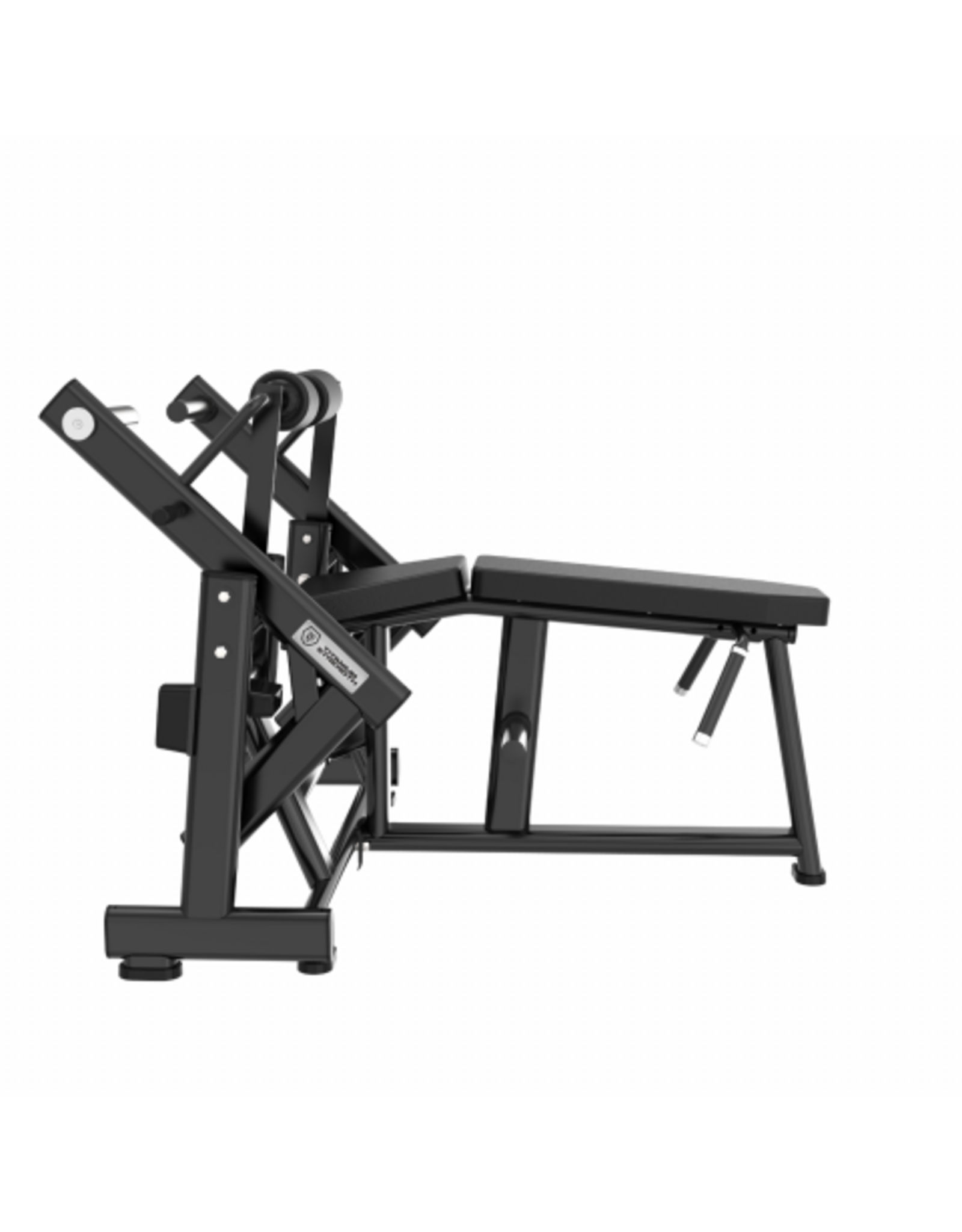 Titanium strenght Titanium Strength Black Series Iso-Lateral Leverage Prone Leg Curl Titanium Strength