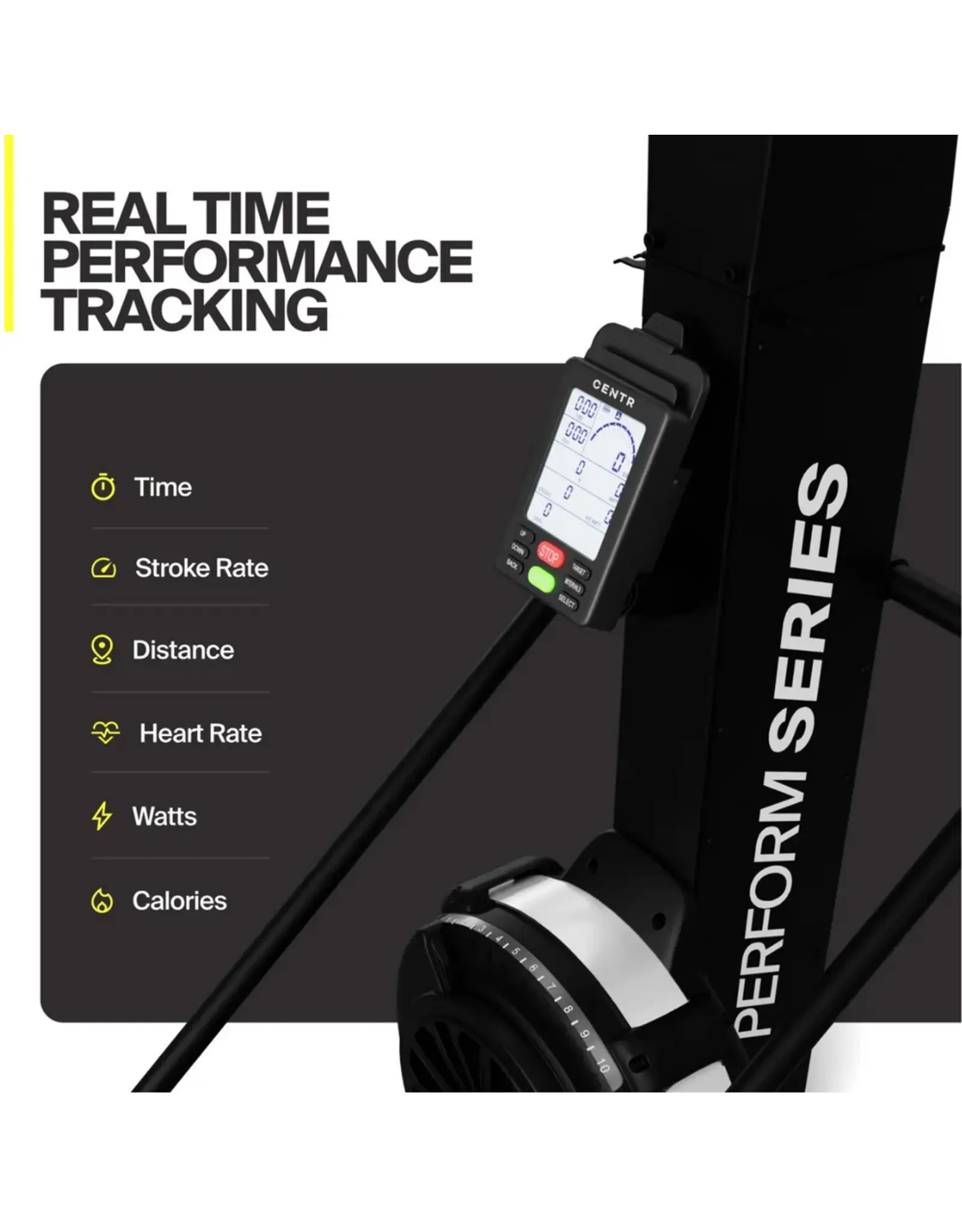Centr Centr Perform Series Ski Machine With Platform