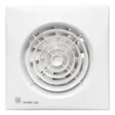 Soler & Palau muurinbouwventilator met instelbare nalooptimer SILENT - 200 CRZ wit