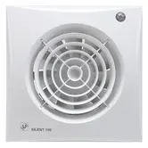 Soler & Palau muurinbouwventilator met timer en inschakelvertraging SILENT - 100 CRIZ wit