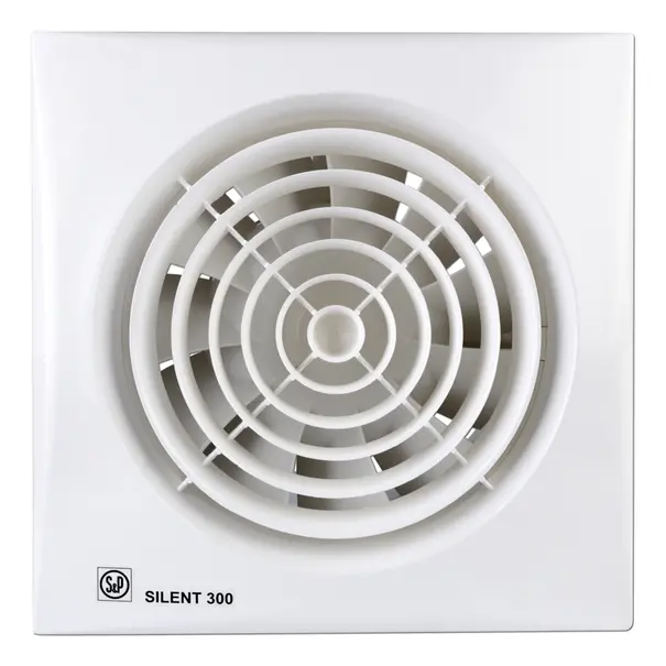 Soler & Palau muurinbouwventilator met instelbare nalooptimer SILENT - 300 CRZ PLUS wit