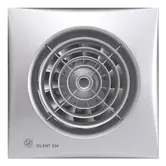 Soler & Palau muurventilator met terugslagklep 116mm 180m3 zilver