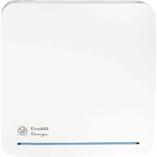 Soler & Palau inbouwventilator met instelbare nalooptimer ECOAIR DESIGN ECOWATT - T