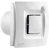 Soler & Palau muurinbouwventilator met instelbare nalooptimer, hygrostaat en bewegingsmelder SILENT DUAL - 200 wit