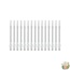 Bull's 5-Pack SIMPLEX Aluminium Silver Medium