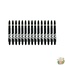 Bull's 5-Pack NYLON shaft In Between+ Ring - Black