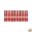 Bull's 5-Pack NYLON shaft In Between+ Ring - Red