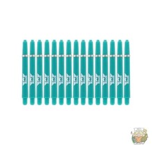 5-Pack Nylon Medium Aqua shaft