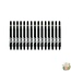 Bull's 5-Pack NYLON shaft Medium + Ring - Black