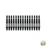 Bull's 5-Pack NYLON shaft Short + Ring - Black