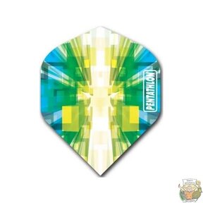 Pentathlon Std. Burst Yellow-Blue