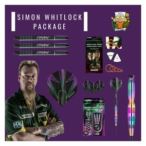 Barney Darts Simon Whitlock - Player package