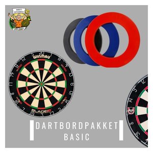 Barney Darts Dartbord Set - Basic
