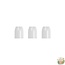 L-Style Champagne Ring White
