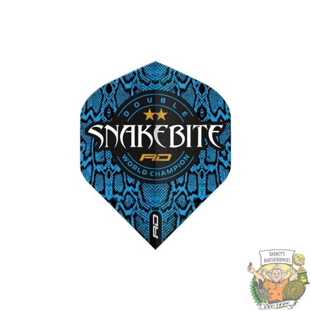 Peter Wright Snakebite Double World Champion Hardcore Standard Blue Skin