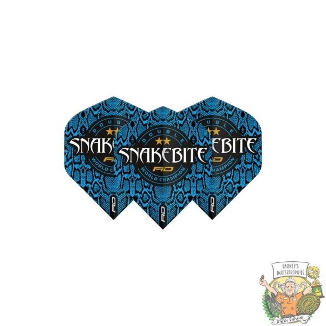 Peter Wright Snakebite Double World Champion Hardcore Standard Blue Skin