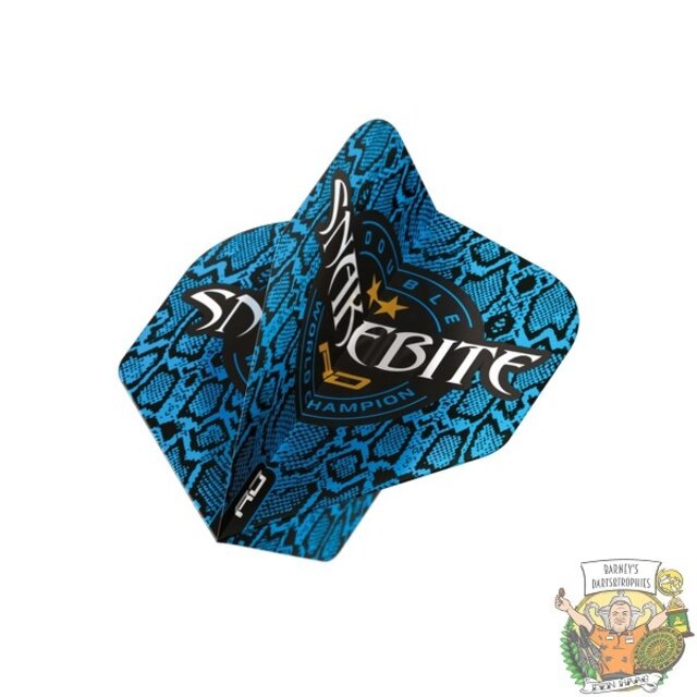 Peter Wright Snakebite Double World Champion Hardcore Standard Blue Skin