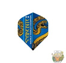 Peter Wright Snakebite Double World Champion Hardcore Standard Blue & Gold