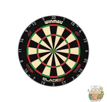 Blade 6 Carbon Triple Core PDC Dartboard