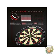 Blade 6 Carbon Triple Core PDC Dartboard