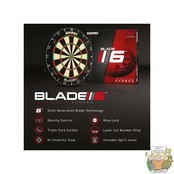 Blade 6 Carbon Triple Core PDC Dartboard