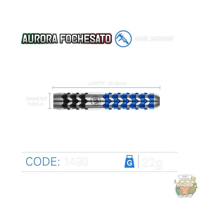 Aurora Fochesato 90% Tungsten darts
