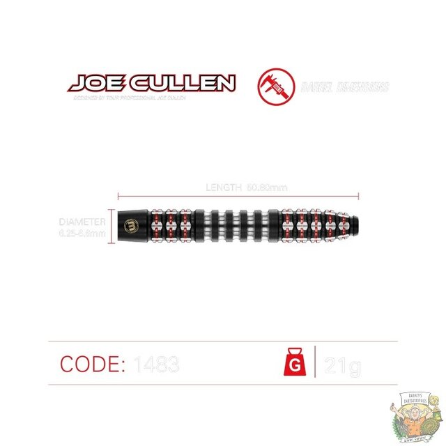 Joe Cullen Ignition Series 90% Tungsten darts