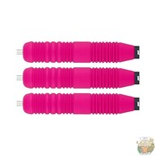 Core Plus Rubberised Brass Pink Steeltip