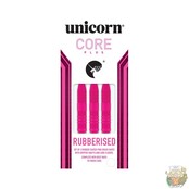 Core Plus Rubberised Brass Pink Steeltip