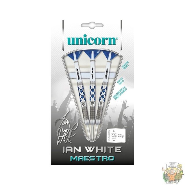 Maestro Ian White 90% Tungsten darts P2
