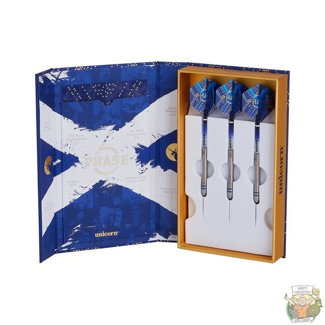 W.C. Gary Anderson Phase 6 90% Tungsten darts