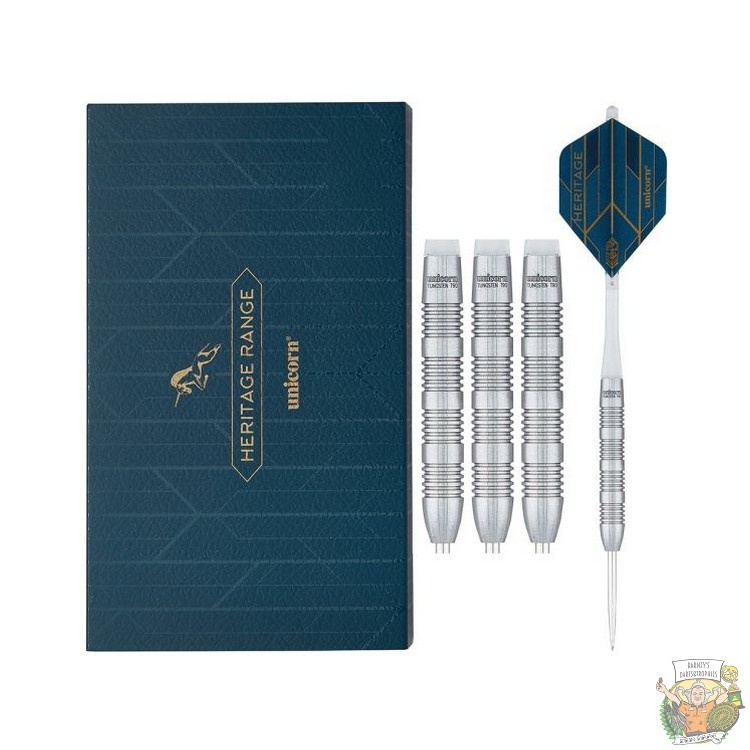 Unicorn dartpijlen Heritage T90 90 2Tungsten darts Barney Darts