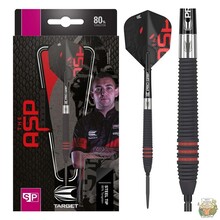 Nathan Aspinall Black 80% Swiss Steeltip