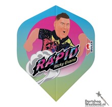 Player 100 Ricky Evans Cartoon No.2