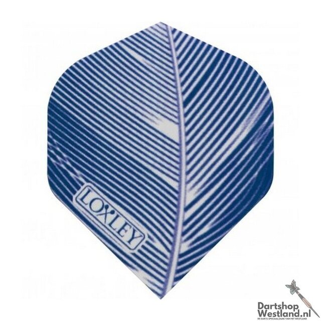 Loxley Blue Feather Flights