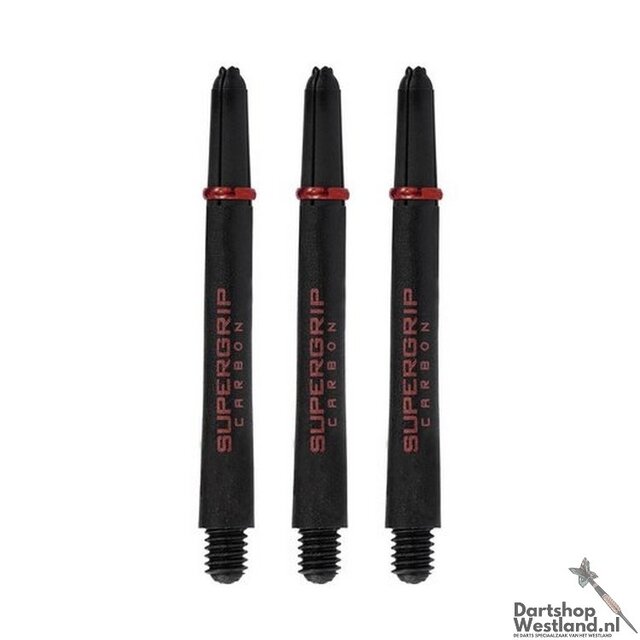 Shaft Supergrip Carbon  -  Black/Red