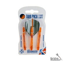 Supergrip - 1 Set Flights / 1 Set Supergrip Shaft - Orange